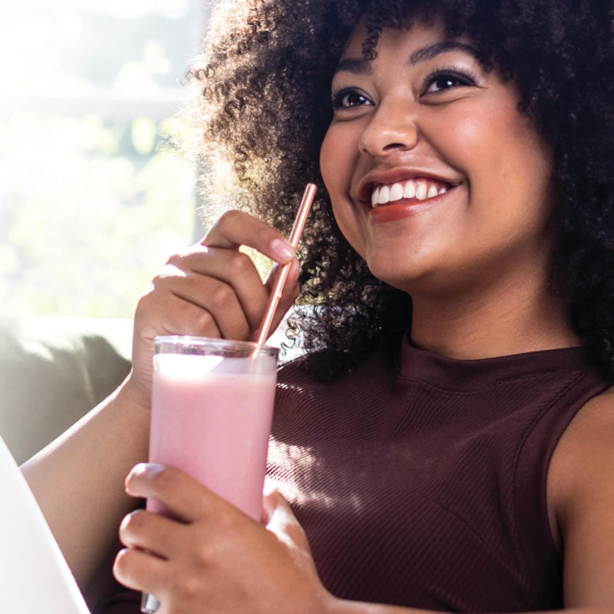 Isagenix IsaLean, 24g Protein Shake, Creamy Strawberry, 27.7 oz | Meal Replacement Protein Shake, Supports Lean Muscle, Keeps You Full for Longer, Formulated with MCT Oil and Vitamins